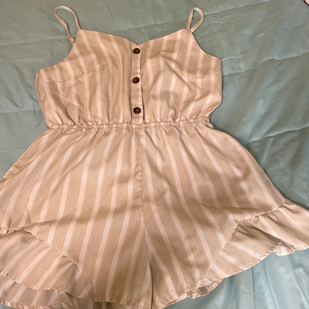 Tank top and short romper